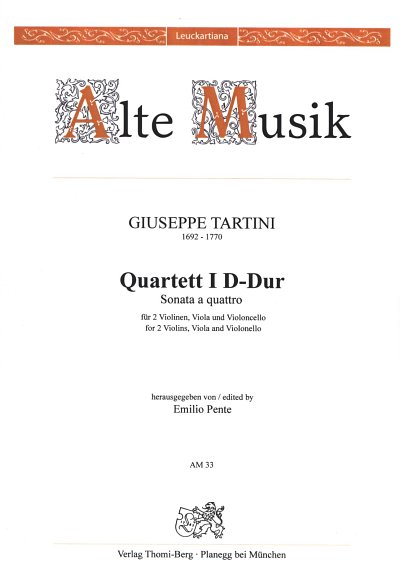 G. Tartini: Quartett D-Dur (Sonata A Quattro)