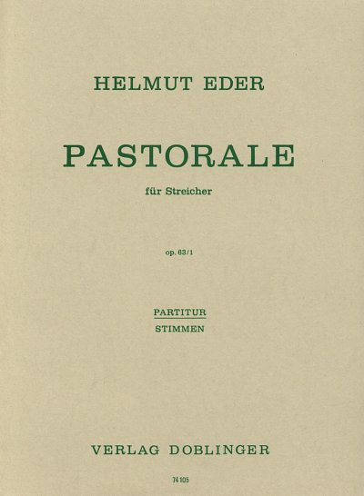 H. Eder: Pastorale Op 63/1