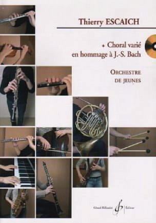 T. Escaich: Choral Varie En Hommage À J.S. B, AsaxStro (+CD)