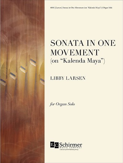 L. Larsen: Sonata in One Movement on Kalenda Maya, Org