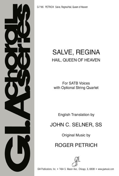 Salve Regina - Instrument parts, Ch (Stsatz)