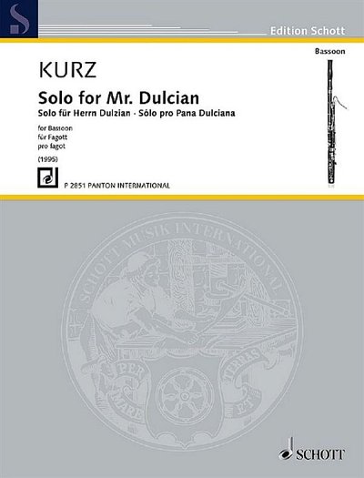 K. Ivan: Solo für Herrn Dulzian , Fag