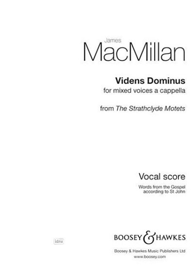 J. MacMillan: Videns Dominus - From The Str, Gch;Klav (Chpa)