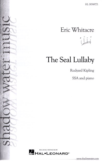 E. Whitacre: The Seal Lullaby, FchKlav (Part.)