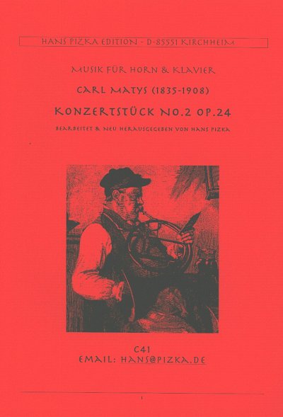 H. Pizka: Konzertstueck No.2 op.24, HrnKlav (KA)