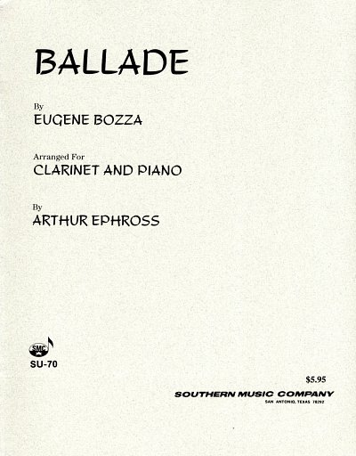 E. Bozza: Ballade