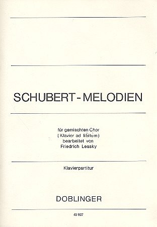 F. Schubert: Schubert-Melodien, GchKlav (Klavpa)