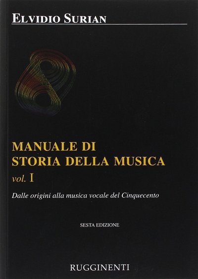E. Surian: Manuale di storia della musica 1 (Bu)