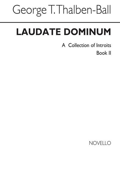 G. Thalben-Ball: Laudate Dominum- A Collection, GchKlav (Bu)