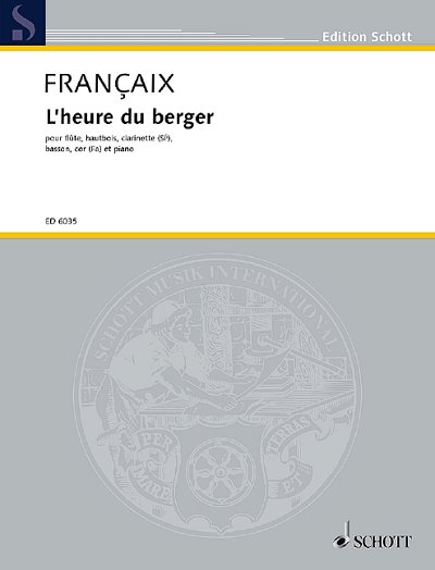DL: J. Françaix: L'heure du berger, FlObKlFgHKla (Stsatz)