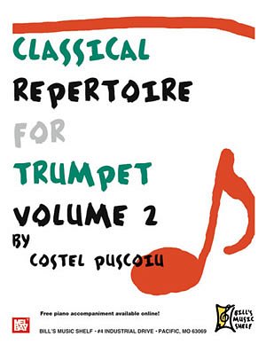 Classical Repertoire for Trumpet, Volume 2, Trp