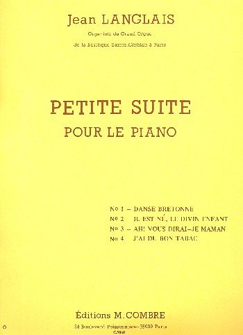 J. Langlais: Petite suite (4 pièces), Klav