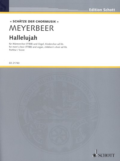 G. Meyerbeer: Hallelujah op. 137  (Part.)