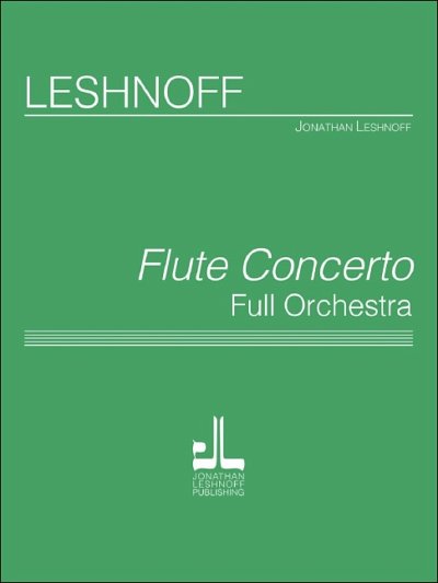 L. Jonathan: Flute Concerto, FlOrch (Part.)