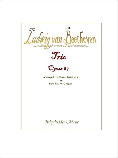 L. v. Beethoven: Trio Op. 87 (Pa+St)