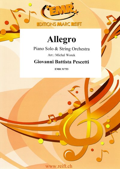 G.B. Pescetti: Allegro, KlvStro