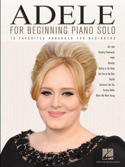 Adele: Adele For Beginning Piano Solo, Klav