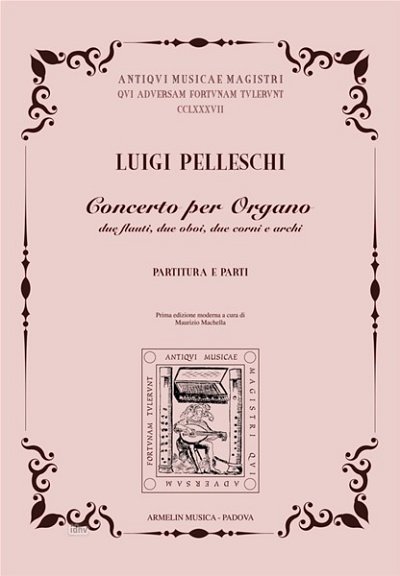 Concerto Per Organo, 2 Oboi, 2 Corni e Arch, OrgOrch (Pa+St)