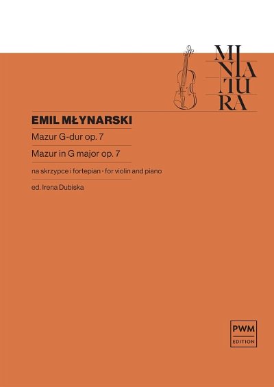 I. Barmas: Mazurka in G major op. 7, VlKlav (KlavpaSt)