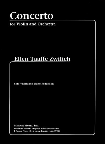 D. Zwilich, Ellen Taaffe: Concerto