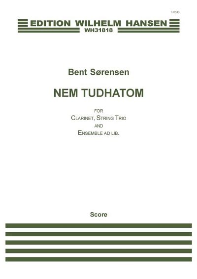 B. Sørensen: Nem Tudhatom (Part.)