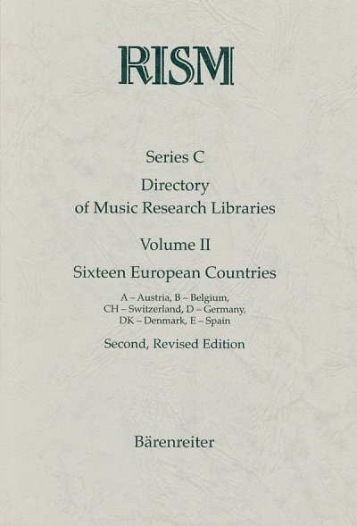 Internationales Quellenlexikon der Musik, Serie C (Bu)