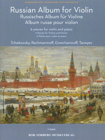 Russian Album for Violin, VlKlav (KlavpaSt)