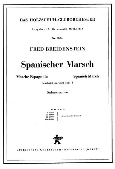 Breidenstein F.: Spanischer Marsch