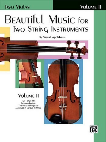 S. Applebaum: Beautiful Music for Two String Inst, 2Vla;Klav