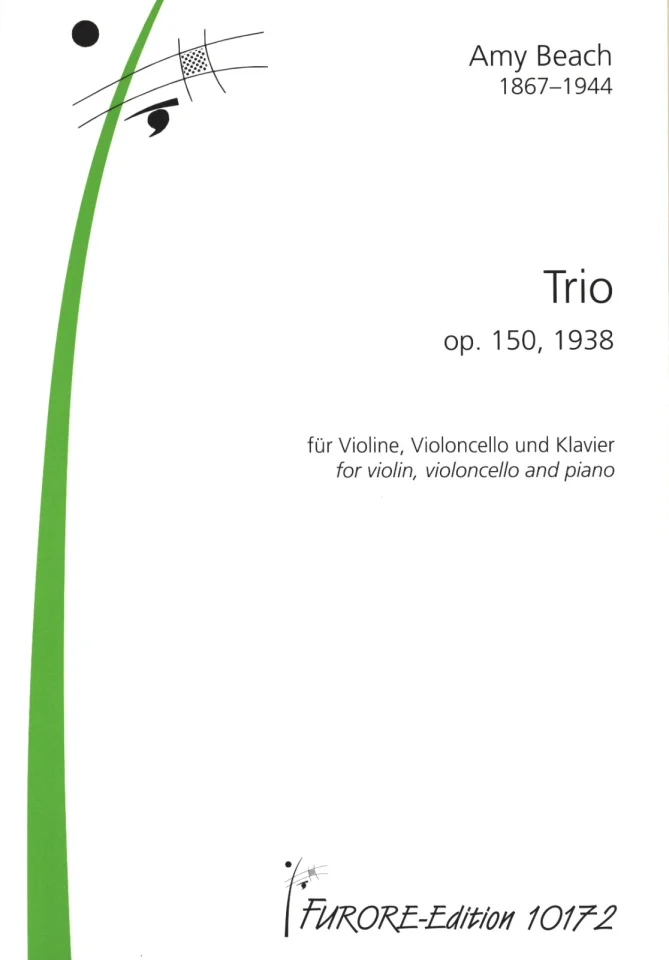 A. Beach: Trio op. 150, VlVcKlv (Pa+St) (0)