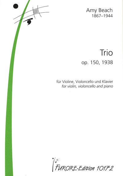 A. Beach: Trio op. 150, VlVcKlv (Pa+St)