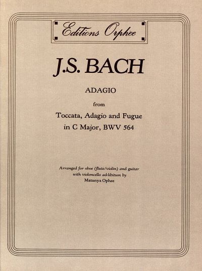 J.S. Bach: Adagio (Pa+St)