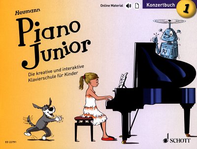 H.-G. Heumann: Piano Junior -  Konzertbuch 1, Klav