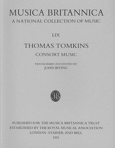 T. Tomkins: Consort Music, 3-6Vdg (Part.)