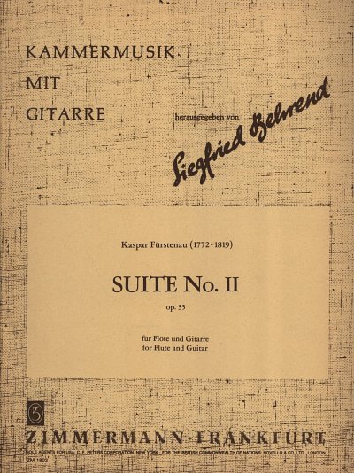 Fuerstenau Kaspar: Suite Op 35
