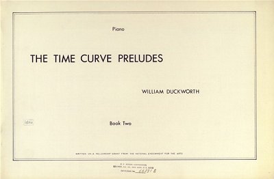 W. Duckworth: The Time Curve Preludes, Book 2, Klav