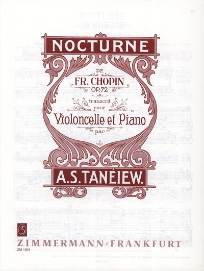 F. Chopin: Nocturne E-Moll Op 72 Op Posth