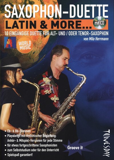 M. Herrmann: Saxophon-Duette - Latin & more..., 2Sax (Sppa+C