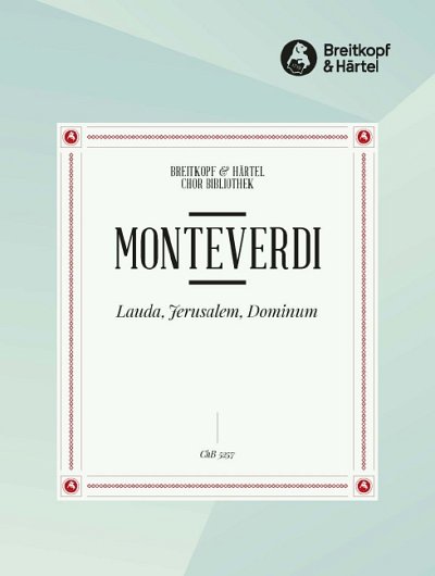 C. Monteverdi: Lauda, Jerusalem, Dominum, Gch5Bc (Chpa)