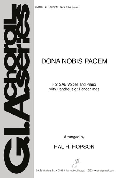 H. Hopson: Dona Nobis Pacem, Gch3Klav