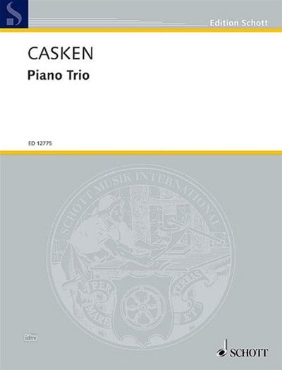 J. Casken: Piano Trio , VlVcKlv (Pa+St)