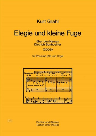 K. Grahl: Elegie und kleine Fuge