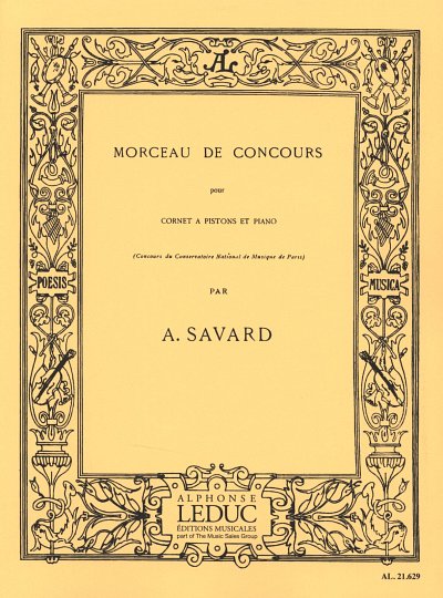 A. Savard: Morceau de concours, Trp/KrnKlav (KlavpaSt)