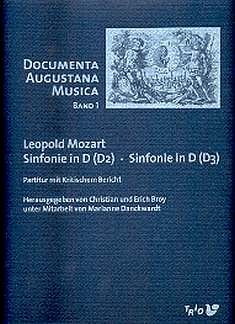 L. Mozart: Sinfonie D-Dur + D-Dur Documenta Augustana Musica