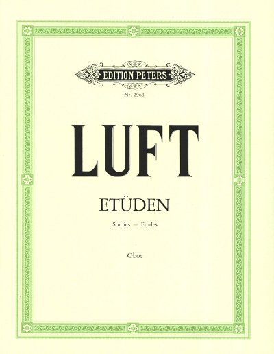 J.H. Luft: 24 Etueden fuer Oboe, Ob