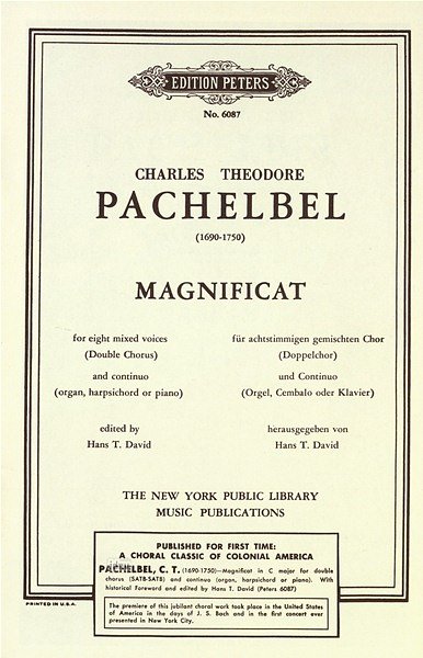 J. Pachelbel: Magnificat