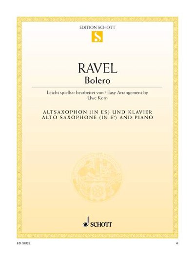DL: M. Ravel: Bolero, ASaxKlav