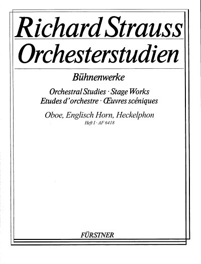 R. Strauss: Orchesterstudien 1 Strauss