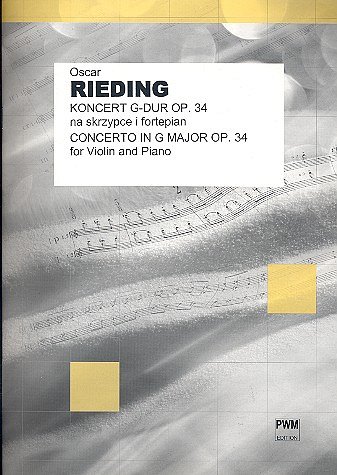 O. Rieding: Vkzt G-Dur Op. 34, VlKlav (KlavpaSt)