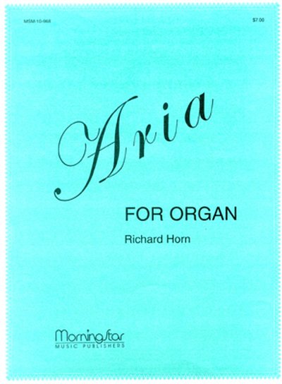 Aria for Organ, Org